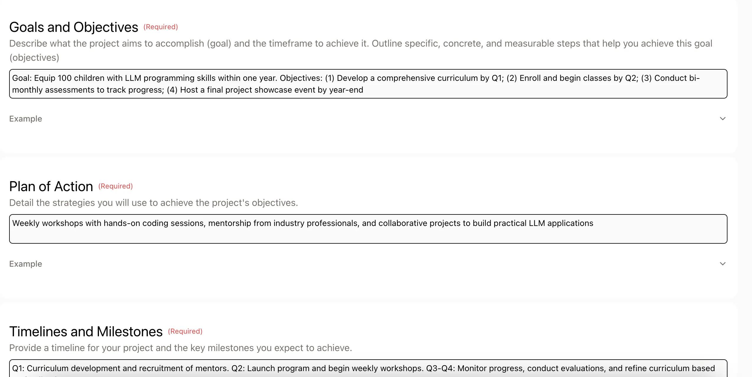 Grant Outline 2