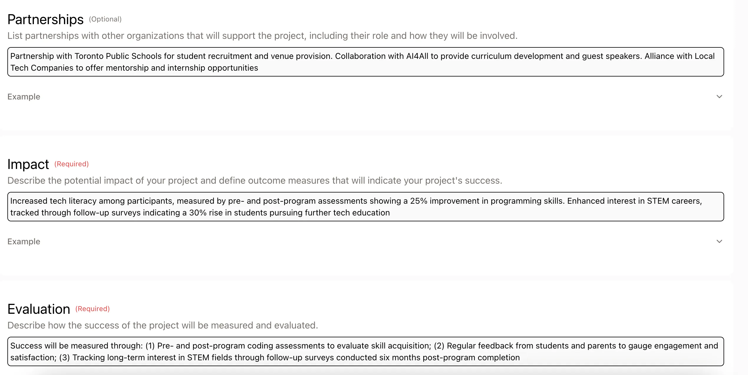Grant Outline 3