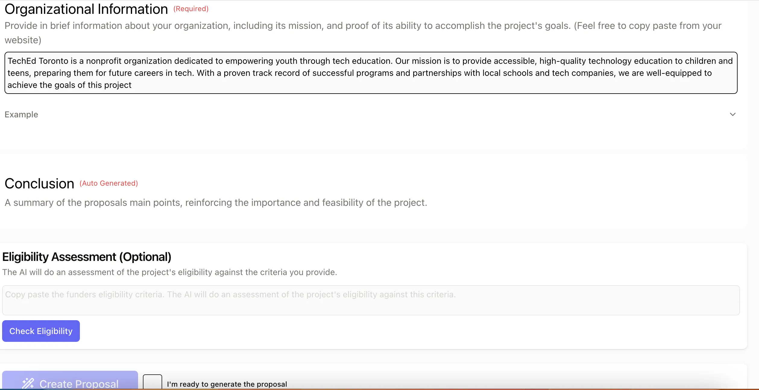 Grant Outline 5